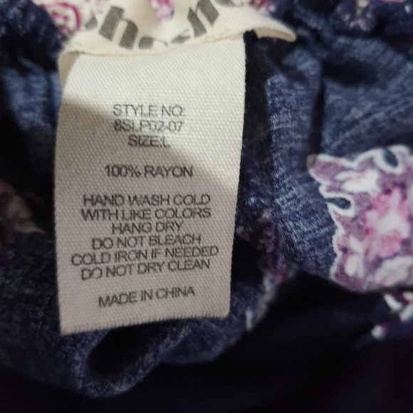 Shosho Womens Colorful Loungewear Pants Si… - Picture 4 of 4